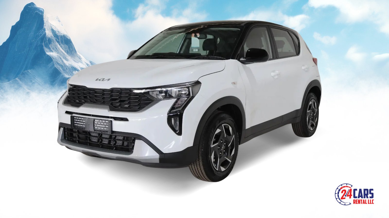Kia Sonet White 2026